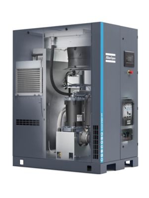 Atlas Copco 8153336451 GA22 VSDS Erstklassiger Schraubenkompressor mit öleingespritztem Antrieb und variabler Drehzahl und integriertem Trockner - 10 bar