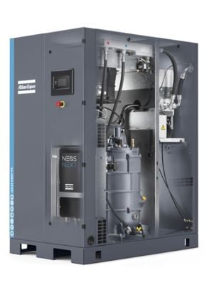 Atlas Copco 8153336527 GA37 VSDS 37 kW Best-in-Class Drehzahlregelung öleingespritzter Schraubenkompressor mit integriertem Trockner - 10 bar, bodenstehend - Bild 2