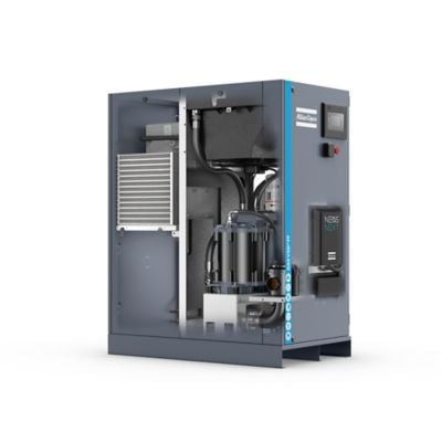 Atlas Copco 8153348004 GA5 VSDS 5 kW Best-in-Class Drehzahlgeregelter öleingespritzter Schraubenkompressor mit integriertem Kältetrockner - 13 bar, bodenstehend - Bild 2