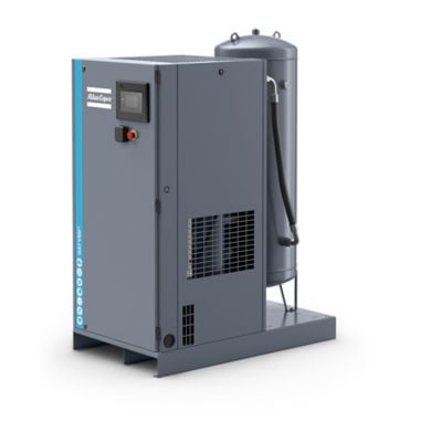 Atlas Copco 8153348115 GA7 VSDS 7kW Best-in-Class Drehzahlgeregelter öleingespritzter Schraubenkompressor - 13bar, auf Behälter montiert - Bild 2