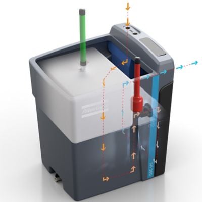 Atlas Copco 8102046755 OSC 170 Öl-/Wasserabscheider kombiniert mit Organo-Ton