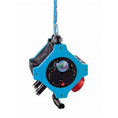 Atlas Copco 2813960010 STROM- UND DRUCKLUFTSCHLAUCHAUFWICKLER EQ EB-PVC-QRC-SF-15BAR-6SP-1TP FÜR AIRNET-SYSTEME