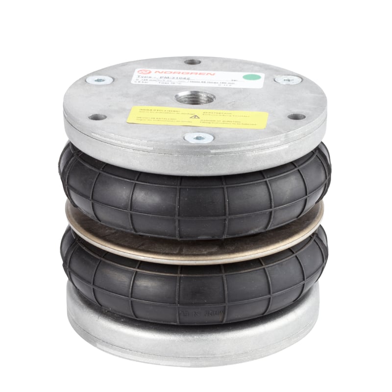 Norgren PM/31042 Balgzylinder, einfachwirkend, Durchmesser 4-1/2", Hub 80 mm