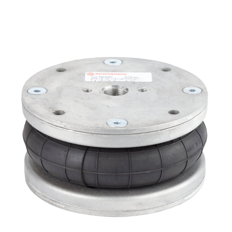 Norgren PM/31061 Balgzylinder, einfachwirkend, Durchmesser 6", Hub 55 mm
