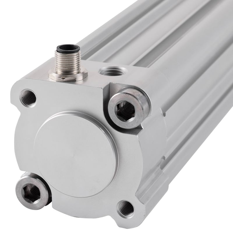 Norgren PSA/802040/F1/100 ISOLine Profilzylinder doppeltwirkend Zylinder mit Positionssensor, 40mm Durchmesser, 100mm Hub - Bild 3