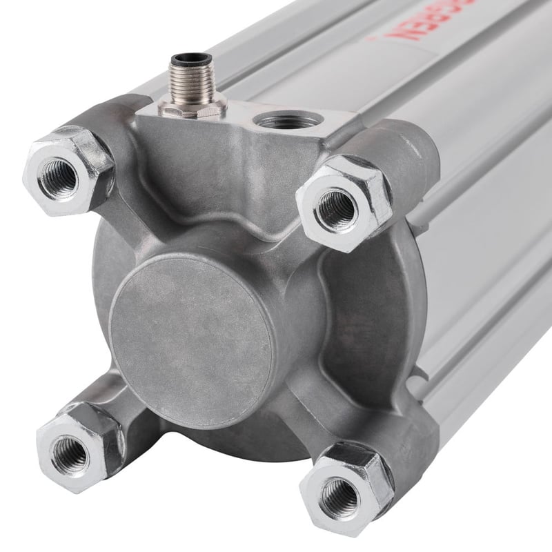 Norgren PSA/802125/F1/100 ISOLine Profilzylinder doppeltwirkend Zylinder mit Positionssensor, 125mm Durchmesser, 100mm Hub - Bild 2