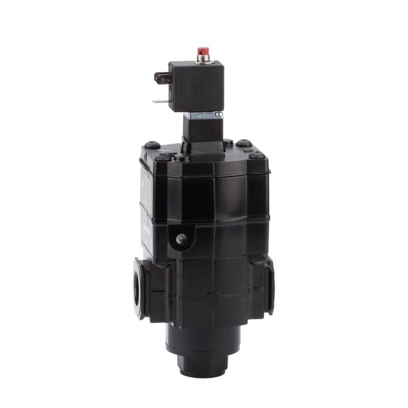 Norgren P74F-4GC-PFN Excelon Anfahr-/Entlüftungsventil, G1/2, 3-10 bar, elektropneumatisch betätigt