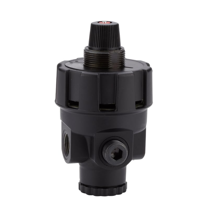 Norgren R24-200-RNFG Serie R24 Regler man./luftgesteuert, G1/4, 0.3-4 bar, ohne manometer