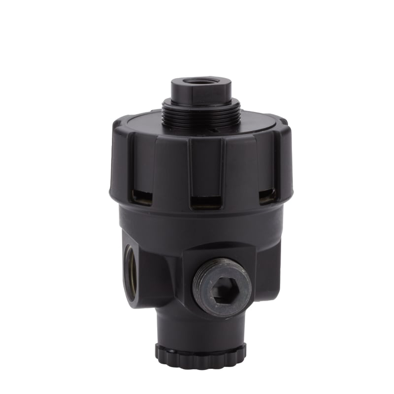Norgren R24-401-RNXG Serie R24 Regler man./luftgesteuert, G1/2, 0.3-17 bar, ohne manometer