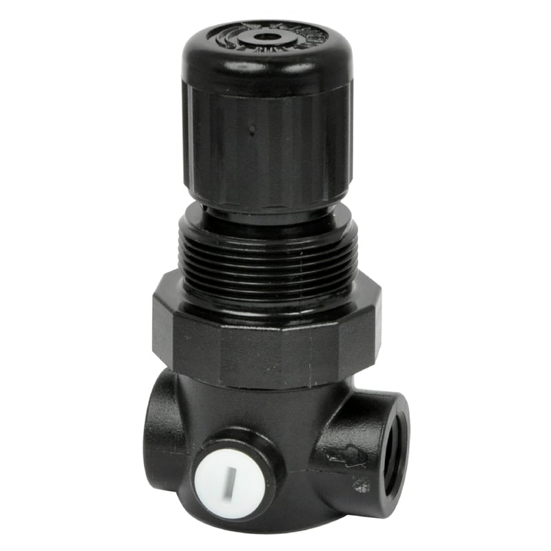 Norgren R91W-2AK-NLN Acetal-Druckregler der Serie R91, 1/4 PTF, 0.3-8.6 bar, ohne manometer