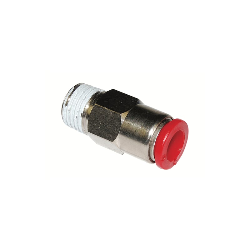 Norgren C01240418 Gerade Verschraubung, absperrend, R1/8, 4mm