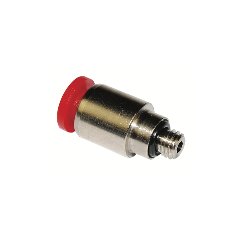 Norgren C012A0418 Gerade Verschraubung (Außen- und Innensechskant), R1/8, 4mm