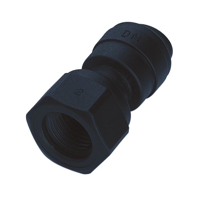 Norgren D042D102Y Pneufit D Gerade Steckverschraubung, konische Bauform, Rohr außen Ø: 10mm, 7/16-20 UNF