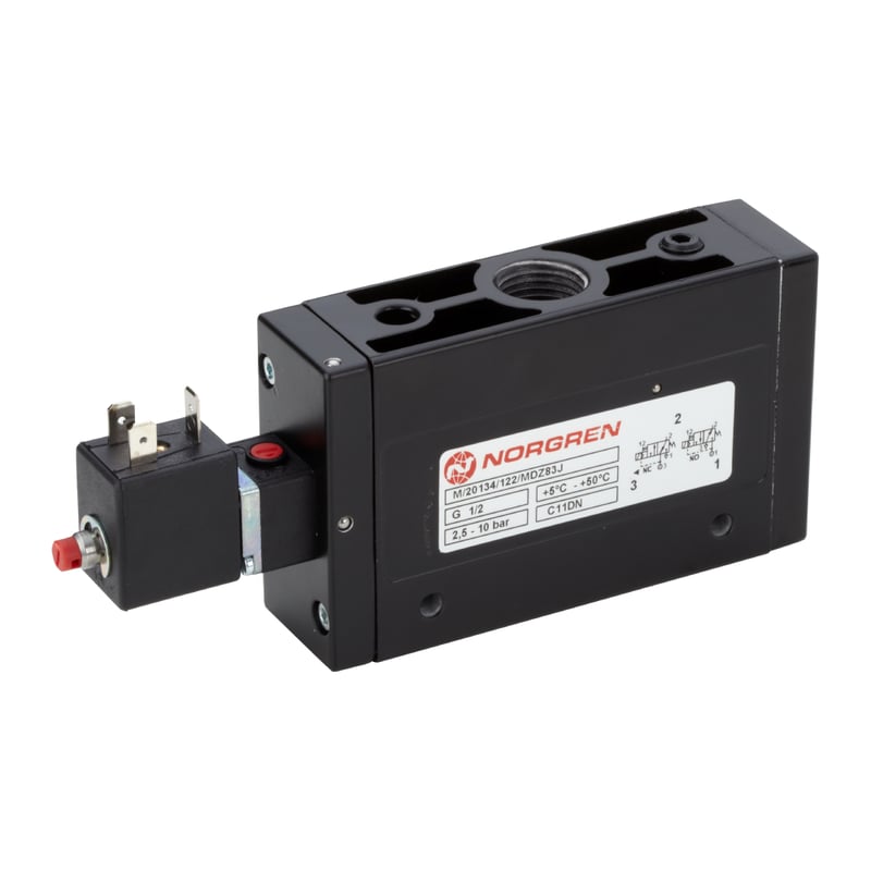 Norgren M/20134/122/MDZ83J In-Line Wegeventile Elektropneumatisch
