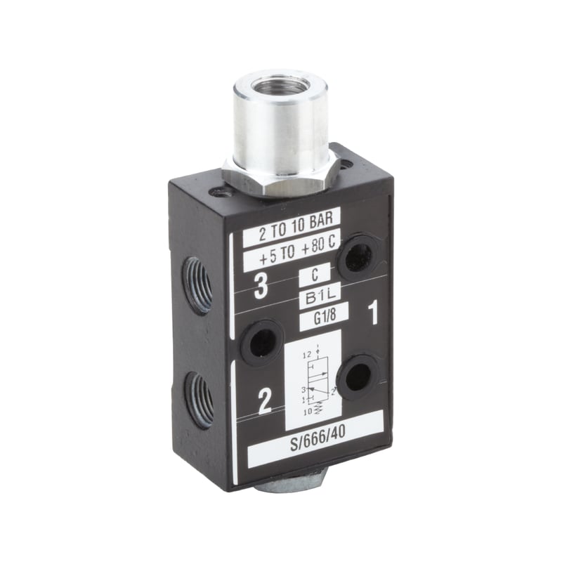 Norgren S/667/40 In-Line Wegeventile Manuell/Mechanisch