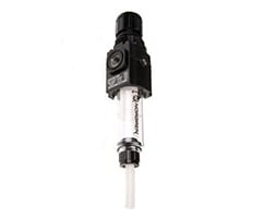 Norgren B72G-2GK-ST3-NCN Excelon Filterregler, G1/4, 40µm, 0.3-2 bar, halbautomatische Entleerung, ohne Manometer