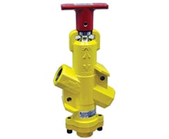 Norgren CR021C1M2 C002 series inline lockout valve, 1/2 PTF, NC, 3/2, lever / lever