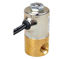 Norgren 141115-12VDC KIP series 1 direct acting valve, 1/8 NPT, 2/2, NC, solenoid / spring