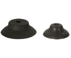Norgren NFG005NB55 Flat vacuum cup, 0.2" O/D, nitrile rubber