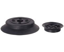 Norgren NFH040NB55 Flat vacuum cup, 1.65" O/D, nitrile rubber
