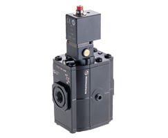 Norgren P72F-3GC-PNN Excelon Anfahr-/Entlüftungsventil, G3/8, 3-10 bar, elektropneumatisch betätigt