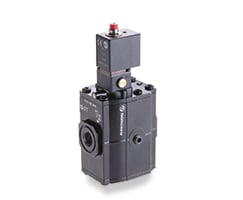 Norgren P74F-6AC-PFA Excelon Anfahr-/Entlüftungsventil, 3/4 PTF, 3-10 bar, elektropneumatisch betätigt