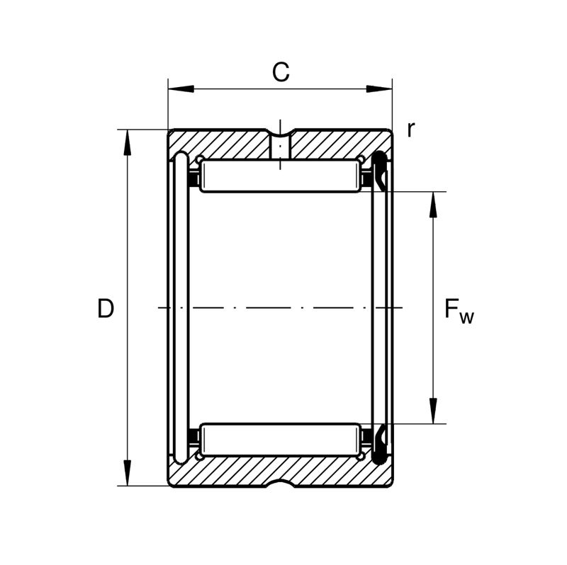 INA RNA4902-RSR-XL Radial-Rollenlager - Bild 2