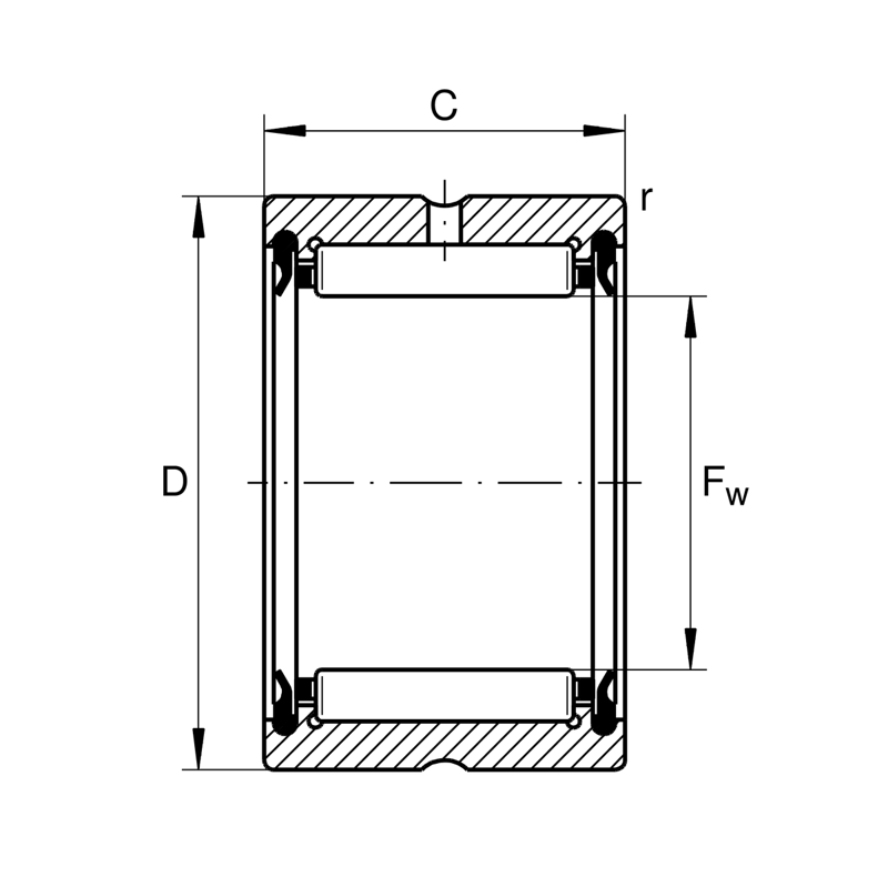 INA RNA4900-2RSR-XL Radial-Rollenlager - Bild 2