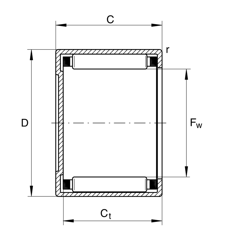 INA BK3020 Nadelbüchse - Bild 2