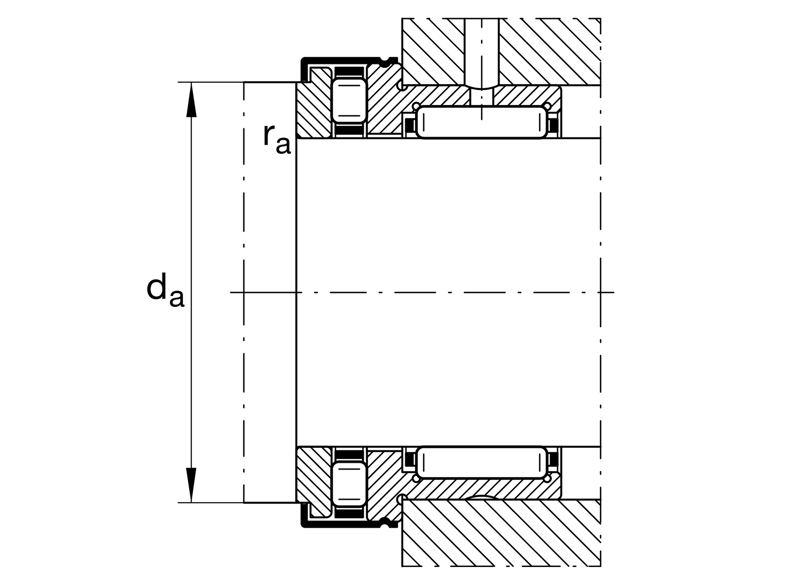 INA NKXR15-Z-XL Nadel-Axialzylinderrollenlager - Bild 2