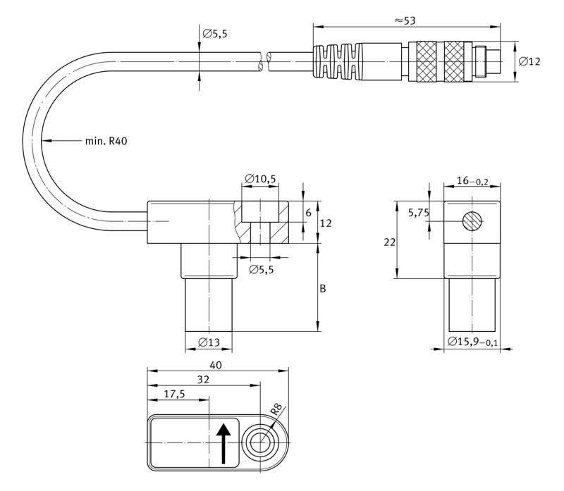 INA MEKOKAB260/395/460-YE-AL-B Kabel - Bild 2