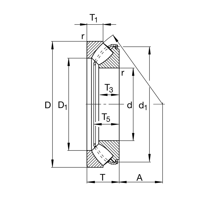 FAG 29324-E1-XL Axial-Pendelrollenlager - Bild 2