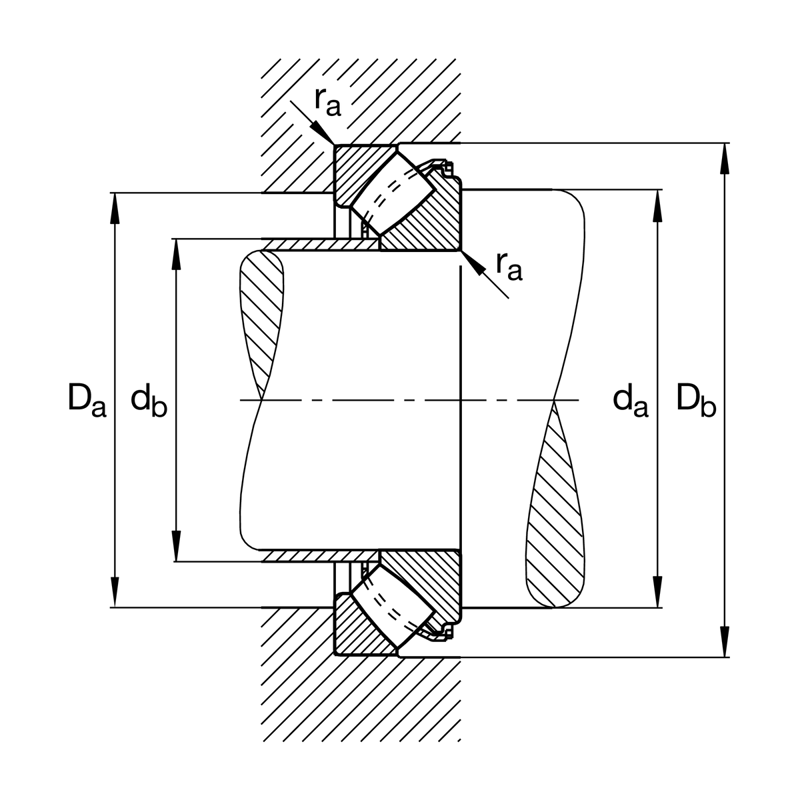 FAG 29324-E1-XL Axial-Pendelrollenlager - Bild 3