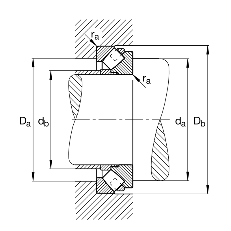 FAG 29230-E1-MB Axial-Pendelrollenlager - Bild 3