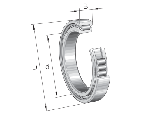 INA SL183018-A-C3 Zylinderrollenlager - Bild 1