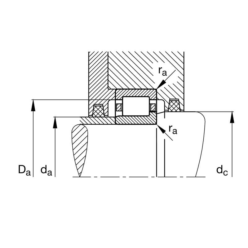 FAG NJ310-E-XL-M1-C4 Zylinderrollenlager - Bild 5