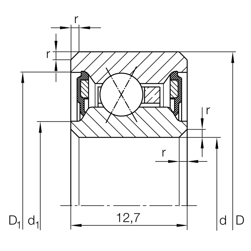 INA CSXU040-2RS-HLE Vierpunktlager - Bild 2