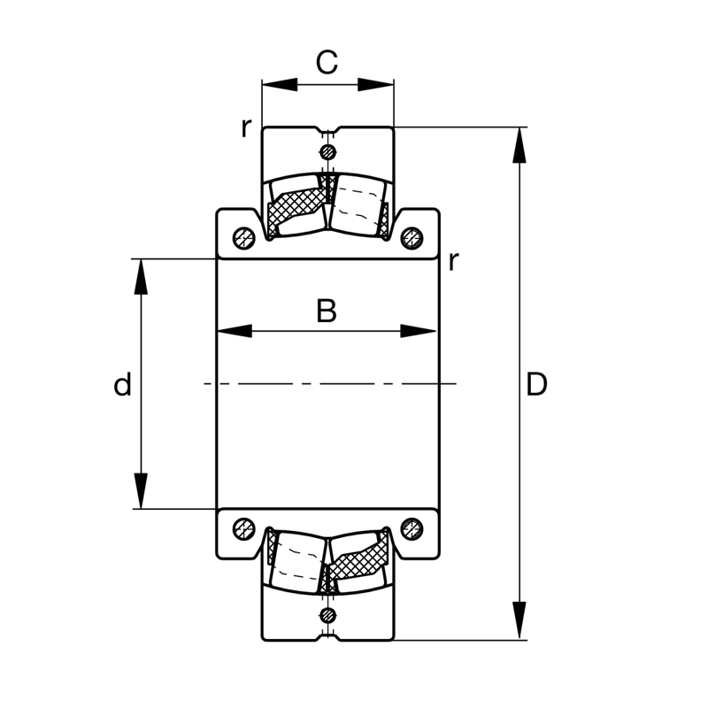 FAG 222SM70-TVPA Pendelrollenlager - Bild 2