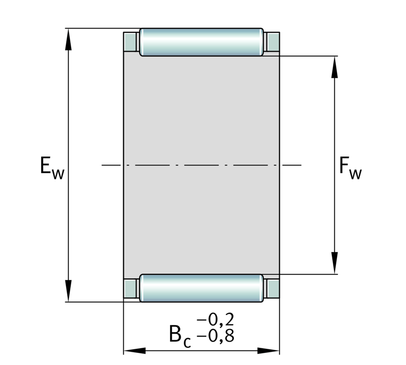 INA K25X33X20-B/0-7 Nadelkranz - Bild 2