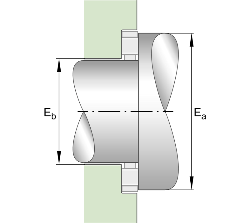 INA K81106-M/+6-8 Axial-Lagerrollenkranz - Bild 3