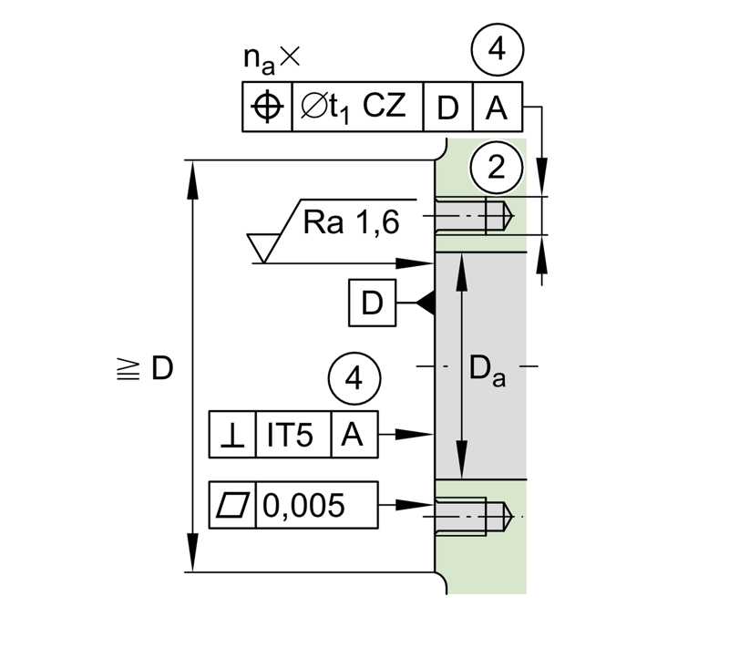 INA ZKLF2575-2RS-PE Axial-Schrägkugellager - Bild 4