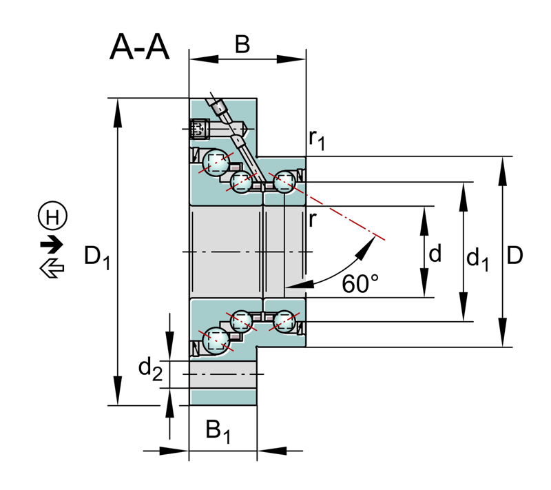 INA DKLFA2590-2RS Axial-Schrägkugellager - Bild 2