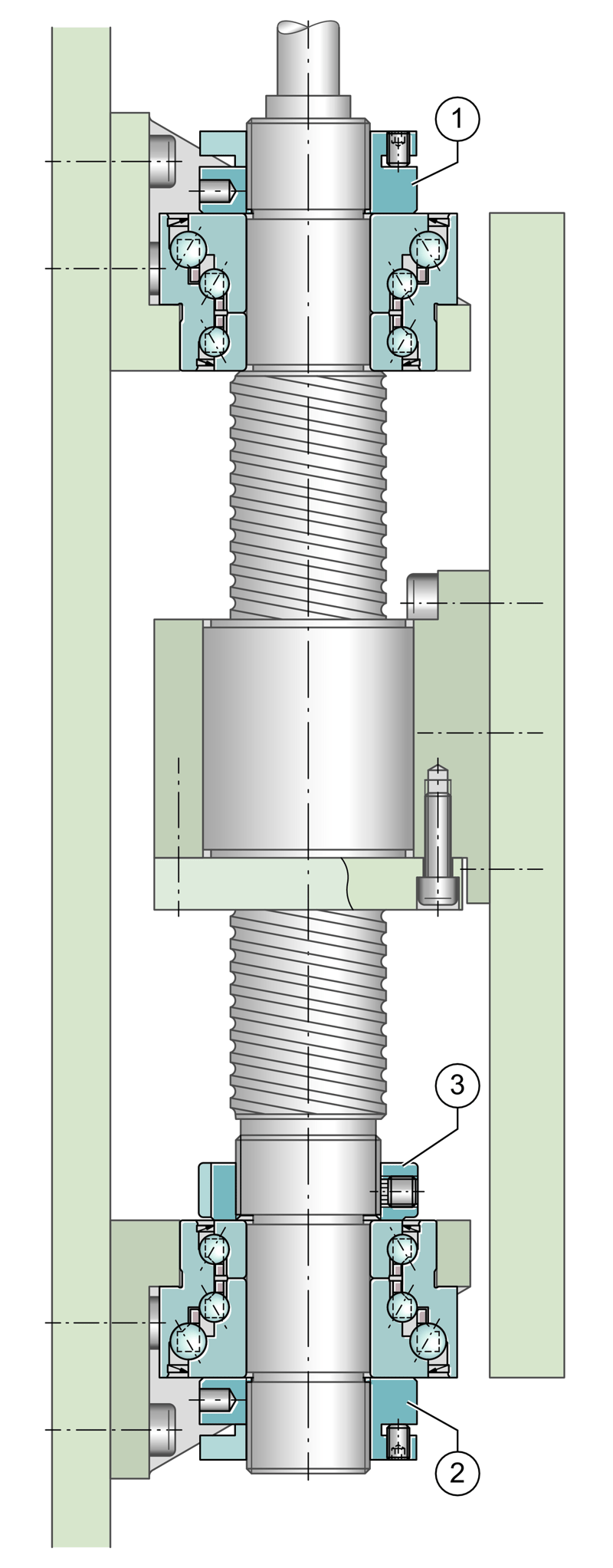 INA DKLFA40140-2RS Axial-Schrägkugellager - Bild 7