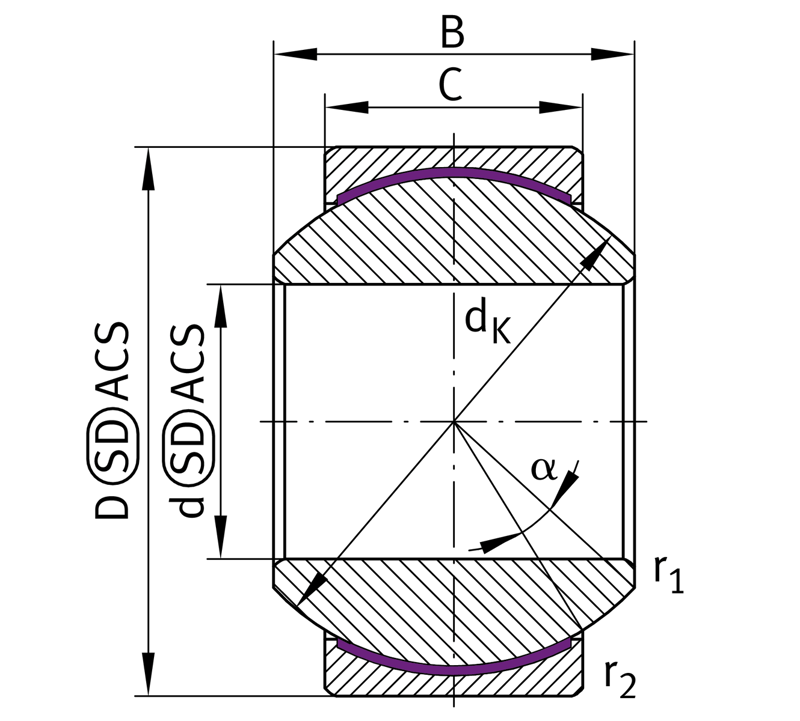 INA GE10-PW Gelenklager - Bild 2