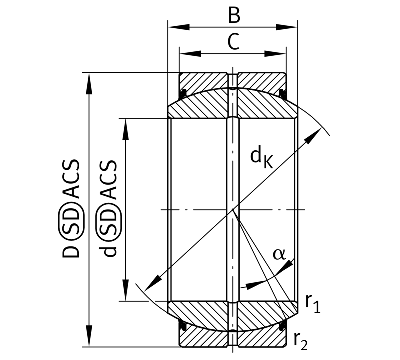 INA GE110-DO-2RS-A Gelenklager - Bild 2