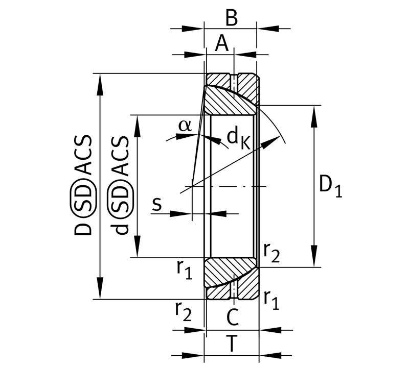 INA GE90-SX Gelenklager - Bild 2