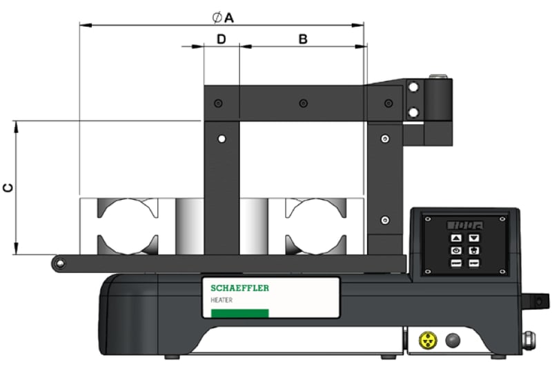 Schaeffler HEATER50-BASIC-230V Induktions-Anwärmgerät - Bild 2