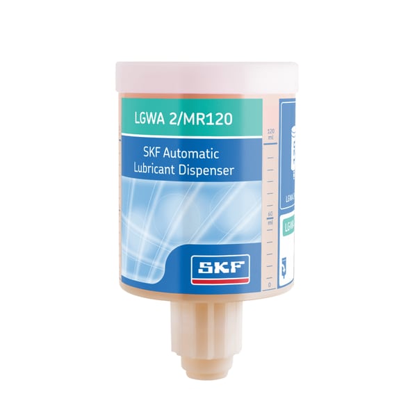 SKF LGWA 2/MR380 Refill cartridge grease filled, without battery for Electro-mechanical single point lubricant dispenser - Bild 1