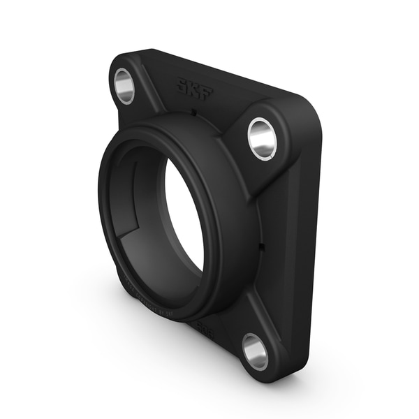 SKF FYK 504 Gehäuse mit quadratischem Flansch, für Spannringlager, Verbundmaterial - Bild 1
