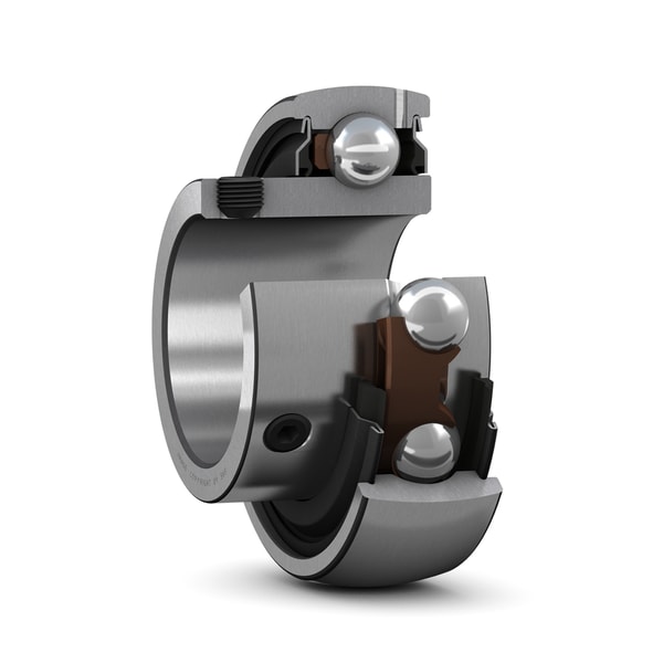 SKF YAT 207 Spannringlager mit Gewindestiftbefestigung und schmalem Innenring - Bild 1